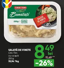 PROFI Cris-Tim salată de vinete cu ceapă Ofertă