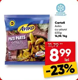 PROFI Aviko cartofi cu usturoi Ofertă
