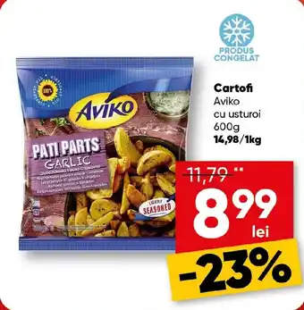 Aviko cartofi cu usturoi