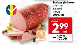 PROFI Cris-Tim parizer țărănesc de porc Ofertă