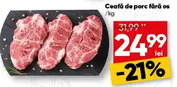 PROFI Ceafă de porc fără os Ofertă