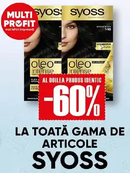 PROFI Syoss oleo intense Ofertă