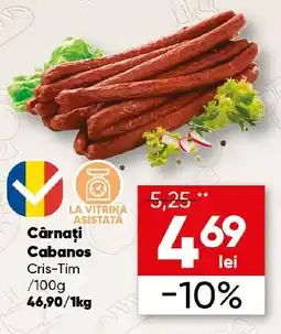 PROFI Cârnați Cabanos Cris-Tim Ofertă