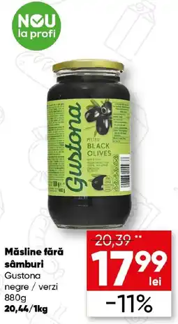 PROFI Gustona măsline fără sâmburi negre / verzi Ofertă