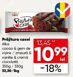 PROFI Alka prăjitura casei cacao & gem de vișine / zmeură & vanilie & cremă ciocolată Ofertă