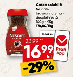 PROFI Nescafe cafea solubila Ofertă