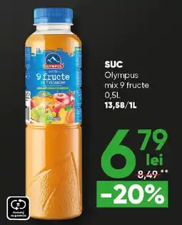 PROFI Olympus suc de 9 fructe cu 7 vitamine Ofertă