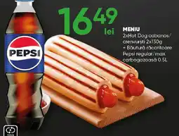 PROFI Pepsi Hot Dog cabanos/crenvurști Ofertă