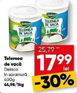 PROFI Delaco telemea de vacă în saramură Ofertă