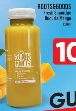Mega Image Roots&Goods Fresh Smoothie Bucuria Mango Ofertă