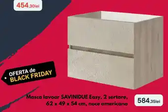 Savinidue easy masca lavoar