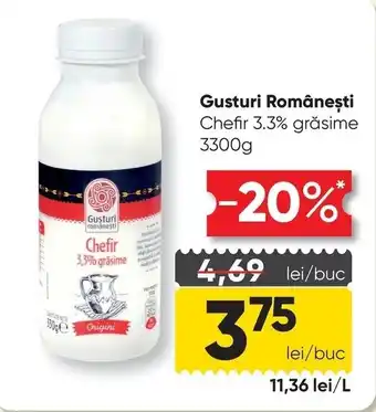 Gusturi Românești Chefir 3.3% grăsime