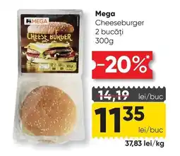 Mega Image Mega Cheeseburger Ofertă