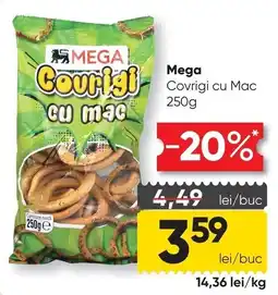 Mega Image Mega courigi cu mac Ofertă