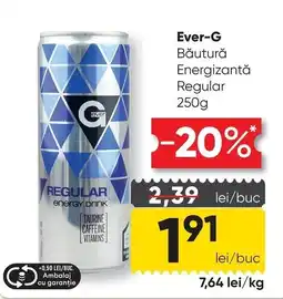 Mega Image Ever-G băutură energizantă regular Ofertă