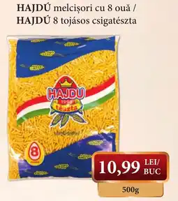 CBA Hajdu melcișori cu 8 ouă Ofertă