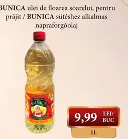 CBA Bunica ulei de floarea soarelui pentru prăjit Ofertă