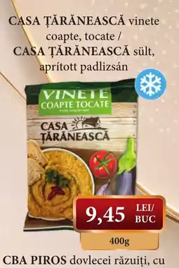 CBA Casa țărănească vinete coapte, tocate Ofertă