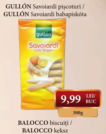 Gullón savoiardi pișcoturi