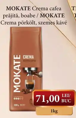CBA Mokate crema cafea prăjită, boabe Ofertă