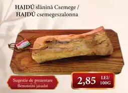 CBA Hajdu slanina csemge Ofertă