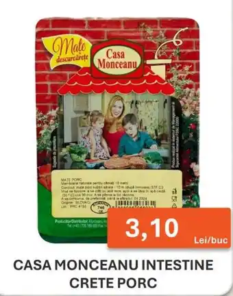 Casa Monceanu intestine crete porc