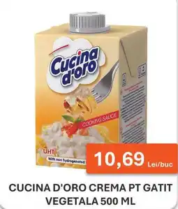 Unicarm Cucina d'oro crema pt gatit vegetala Ofertă
