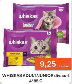 Unicarm Whiskas adult/junior Ofertă