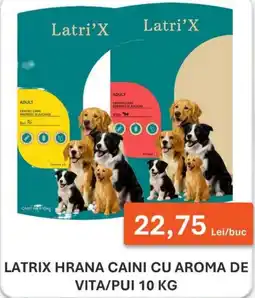Unicarm Latri'X hrana caini cu aroma de vita/pui Ofertă
