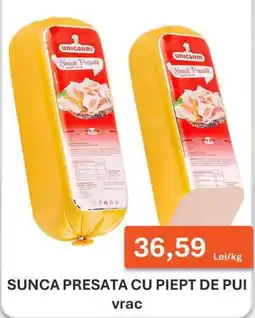 Unicarm Unicarm sunca presata cu piept de pui Ofertă