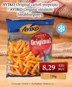 CBA Aviko original cartofi preprăjiți / aviko original elosütött hasábburgonya Ofertă
