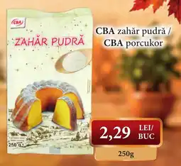 CBA CBA zahăr pudră Ofertă