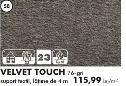 Diego Velvet touch 76-gri Ofertă