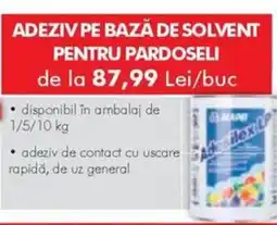 Diego Adeziv pe bază de solvent pentru pardoseli Ofertă