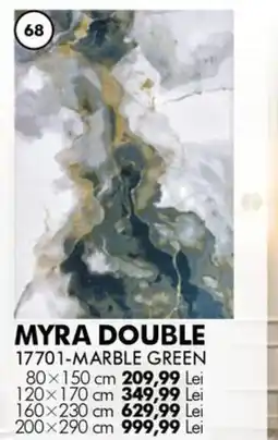 Diego Myra double 17701-marble green Ofertă