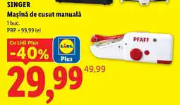 Lidl Singer Maşină de cusut manuală Ofertă