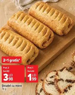 Carrefour Strudel cu mere Ofertă