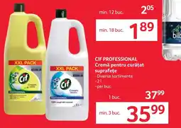 Selgros Cif professional cremă pentru curățat suprafețe Ofertă