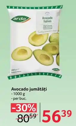 Selgros Ardo avocado jumătăți Ofertă