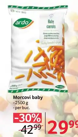 Selgros Ardo morcovi baby Ofertă