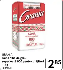 Selgros Grania făină albă de grâu superioară 000 pentru prăjituri Ofertă