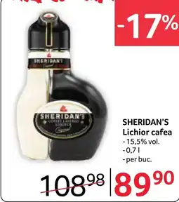 Selgros Sheridan's lichior cafea Ofertă