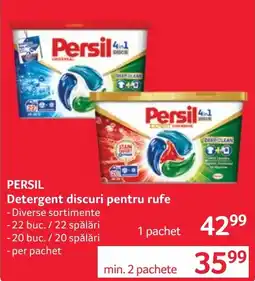 Selgros Persil detergent discuri pentru rufe Ofertă