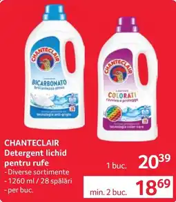 Selgros Chanteclair detergent lichid pentru rufe Ofertă