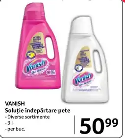 Selgros Vanish soluție îndepărtare pete Ofertă