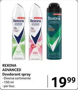 Selgros Rexona advanced deodorant spray Ofertă