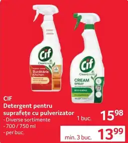 Selgros Cif detergent pentru suprafete cu pulverizator Ofertă