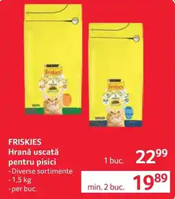 Selgros Friskies hrană uscată pentru pisici Ofertă