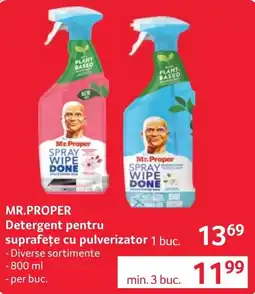 Selgros Mr.Proper Detergent pentru suprafețe cu pulverizator Ofertă