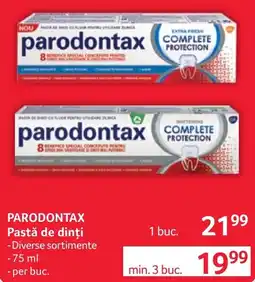 Selgros Parodontax pastă de dinți Ofertă